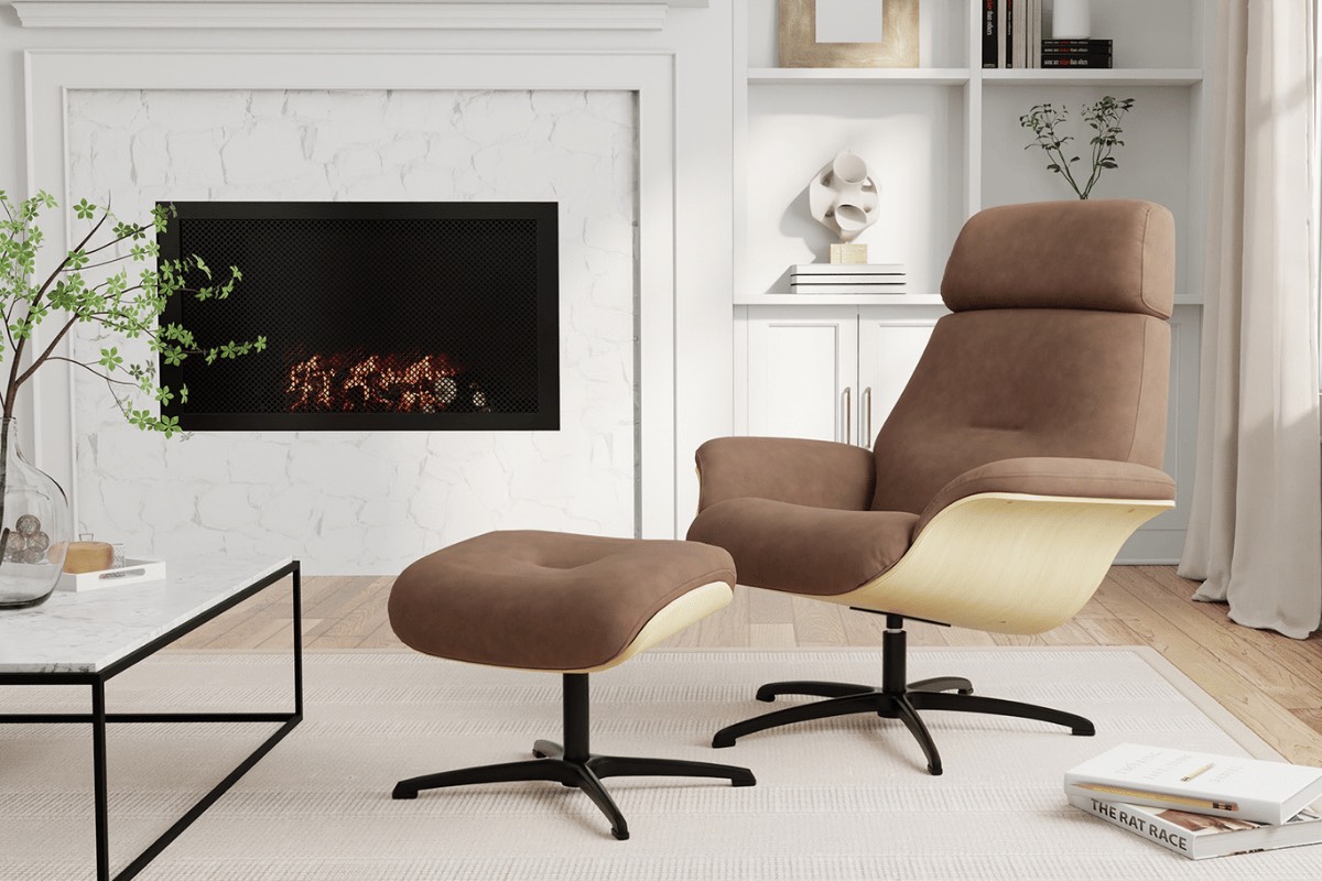 Buy a Luxury Recliner & Get a Free Leg Massager.