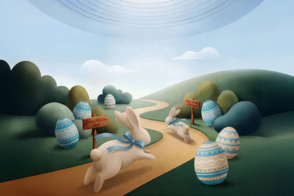 Scavenger Hunt at Dubai Marina Mall